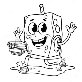 Pagina Para Colorir Do Bob Esponja 25365-23183