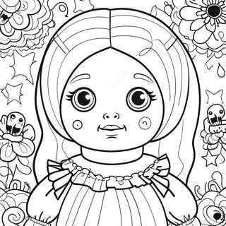 Pagina Para Colorir Da Boneca Assustadora 25385-23200