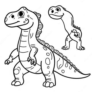 Pagina Para Colorir Do Fossil De Dinossauro 25405-23213