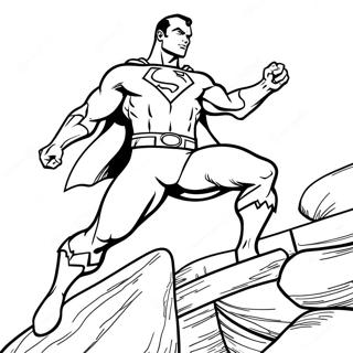 Pagina Para Colorir Do Black Adam Em Acao 25446-23438