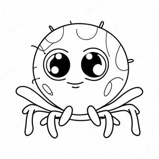 Pagina Para Colorir Lucas A Aranha Fofo 25546 23520