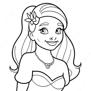 Pagina Para Colorir Da Princesa Disney Tatuada 25585-23359