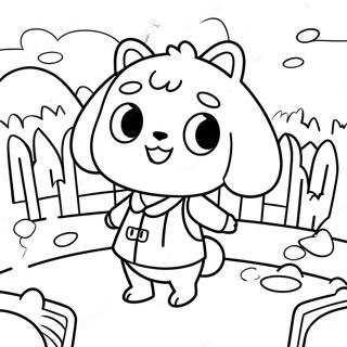 Pagina Para Colorir Do Animal Crossing 2562-2091