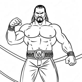 Pagina Para Colorir Da Wwe 25635-23587