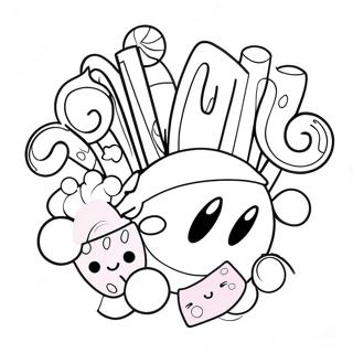 Pagina Para Colorir Do Logo Candylicious Da Lol Omg 25686-23619