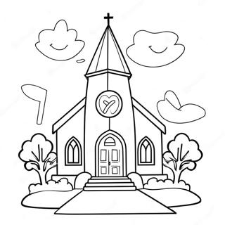 Pagina Para Colorir Comunidade Da Igreja Grata 25917-23806