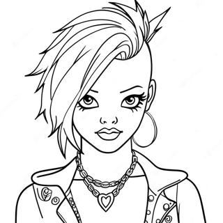 Pagina Para Colorir Punk Goth 25936-23819