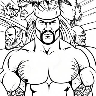 Pagina Para Colorir Da Wwe 25976-23850