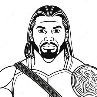 Pagina Para Colorir De Roman Reigns Em Acao 25977-23856