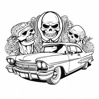 Pagina Para Colorir De Um Lowrider Chicano 26146-23987