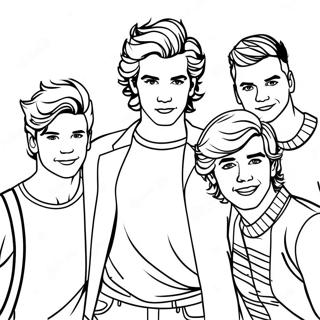 Pagina Para Colorir De One Direction 26266-24083