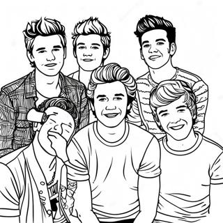 Pagina Para Colorir De One Direction 26266-24084