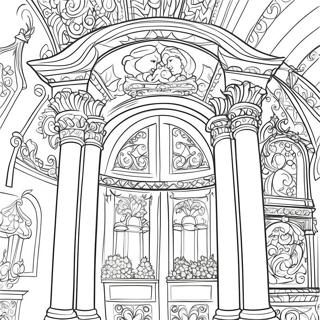 Pagina Para Colorir Da Arquitetura Elegante Do Renascimento 26332-24134