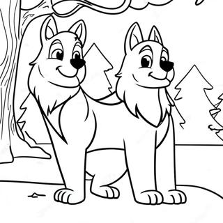 Aventura De Balto E Jenna Pagina Para Colorir 26463-24231