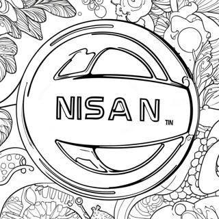 Nissan Páginas Para Colorir