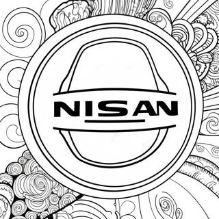 Pagina Para Colorir Do Logo Da Nissan 26532-24283