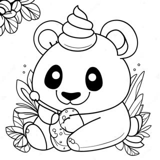 Pagina Para Colorir Do Panda Unicornio 26552-24298