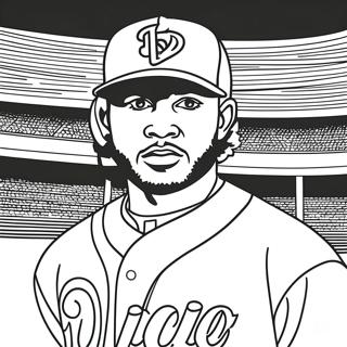 Fernando Tatis Jr Páginas Para Colorir