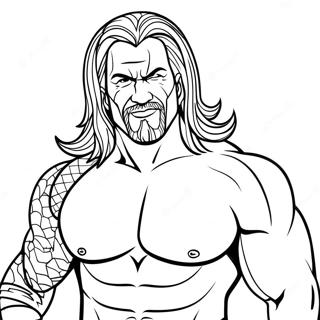 Pagina Para Colorir Wwe 26622-24355