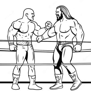 Pagina Para Colorir Superstars Da Wwe Em Acao 26623-24357