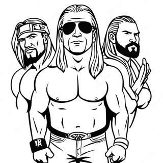 Pagina Para Colorir Superstars Da Wwe Em Acao 26623-24359