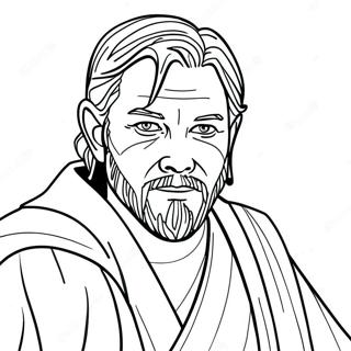 Pagina Para Colorir Do Obi Wan Kenobi 26652-24379