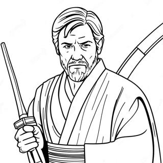 Pagina Para Colorir Do Obi Wan Kenobi 26652-24380