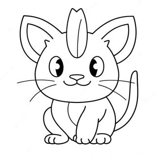 Pagina Para Colorir Do Pokemon Meowth 26712-24428