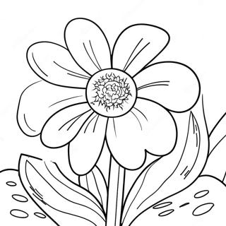 Pagina Para Colorir Da Flor De Georgia Okeeffe 26732-24442