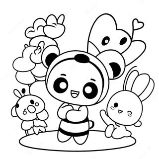 Pagina Para Colorir Pucca Fofa Com Amigos 26803-24501