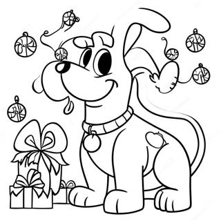 Pagina Para Colorir Scooby Doo De Natal 26832-24522