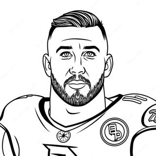 Pagina Para Colorir Do Travis Kelce 26902-24578