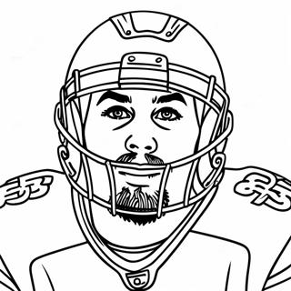 Pagina Para Colorir Do Travis Kelce 26902-24579