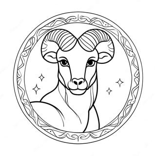 Pagina Para Colorir Signo Do Zodiaco Aries 26962-24626