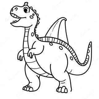 Pagina Para Colorir Dinossauro 27102-24739