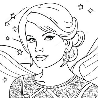 Pagina Para Colorir Taylor Swift Na Noite Estrelada 27133-24765