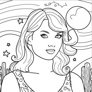 Pagina Para Colorir Taylor Swift Na Noite Estrelada 27133-24768