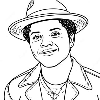 Pagina Para Colorir Bruno Mars 27313-24898