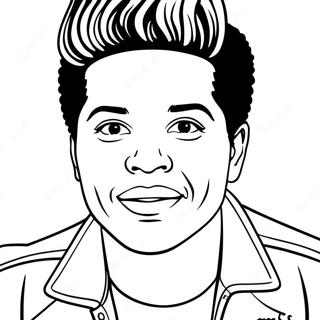 Pagina Para Colorir Bruno Mars 27313-24899