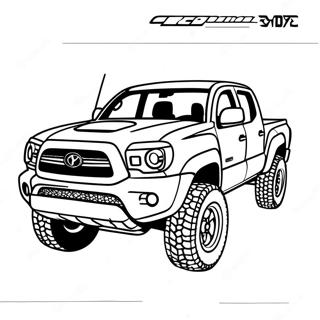 Pagina Para Colorir Do Toyota Tacoma 27333-24915