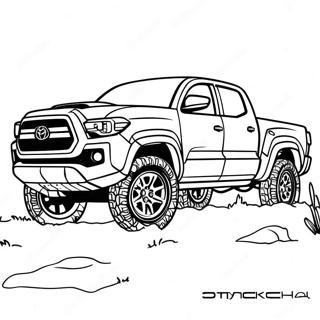 Pagina Para Colorir Do Toyota Tacoma 27333-24916