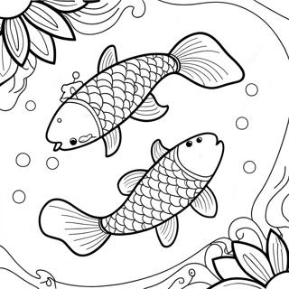 Pagina Para Colorir De Peixe Koi 27343-24923