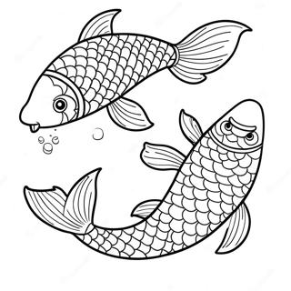 Pagina Para Colorir De Peixe Koi 27343-24924