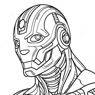 Ultron Páginas Para Colorir