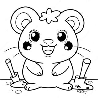 Hamtaro Páginas Para Colorir