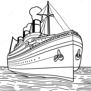 Pagina Para Colorir Navio Britannic 27453-25010