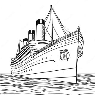 Pagina Para Colorir Navio Britannic 27453-25011