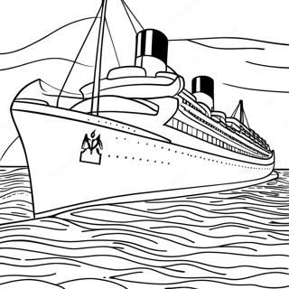 Pagina Para Colorir Majestoso Transatlantico Britannic 27454-25013