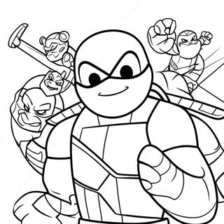 Pagina Para Colorir A Ascensao Dos Tmnt 27503-25050