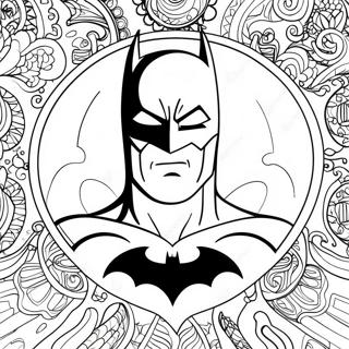 Logotipo Do Batman Páginas Para Colorir